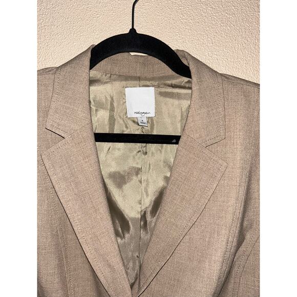 Halogen Professional Office Preppy Academia Business Triple Front Button Blazer - Picture 3 of 11
